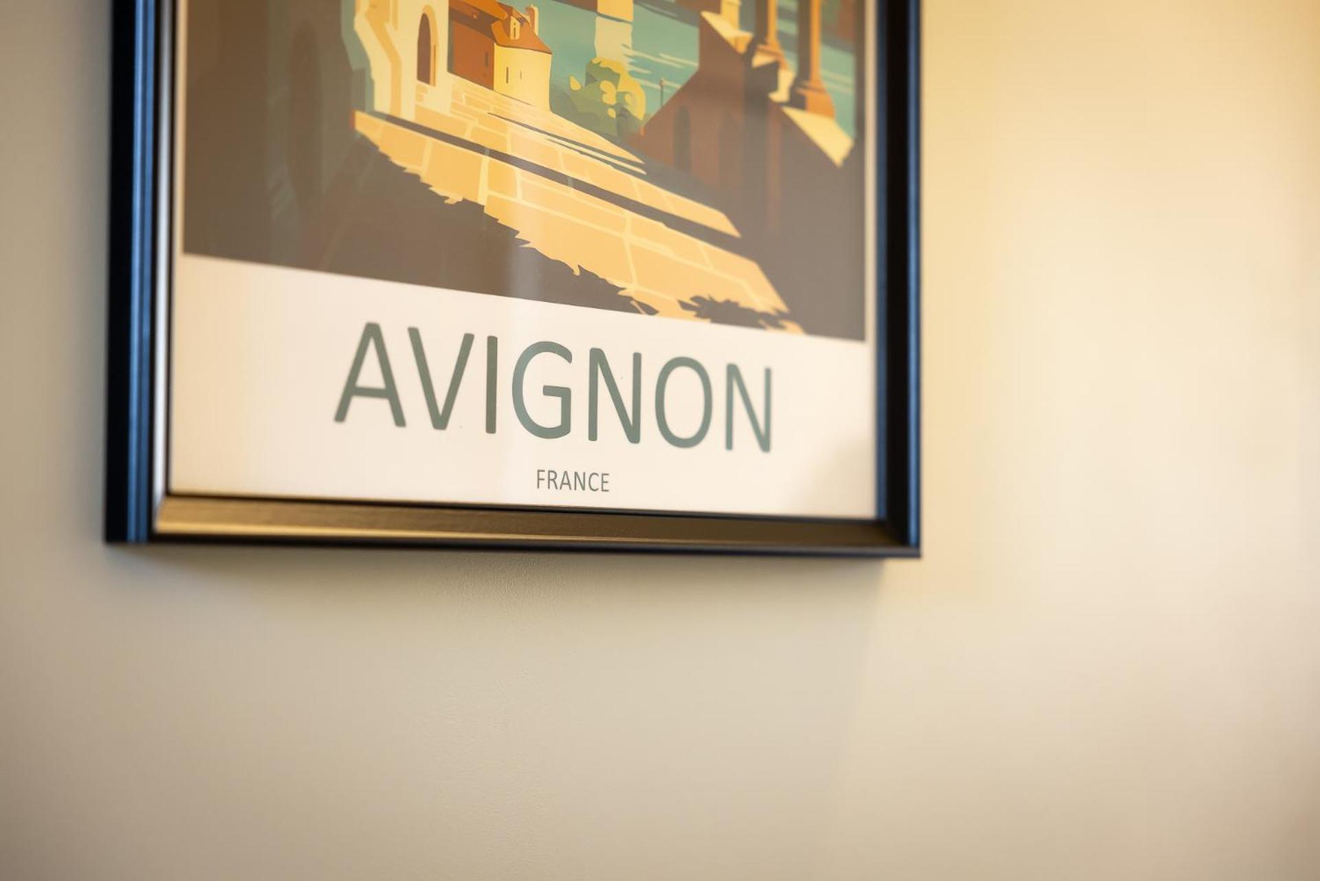 Avignon Intra-Muros, Vue Palais Des Papes Eksteriør billede